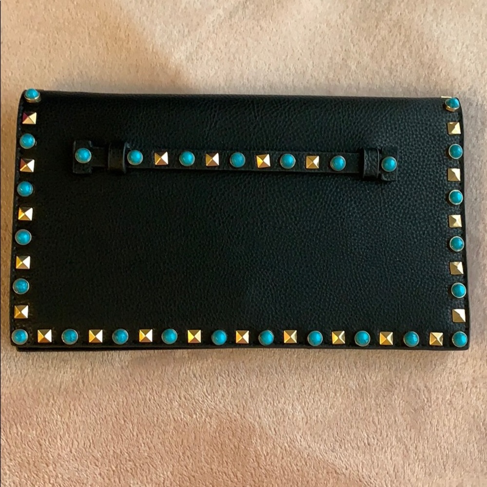 NWT Urban Expressions Studded black clutch